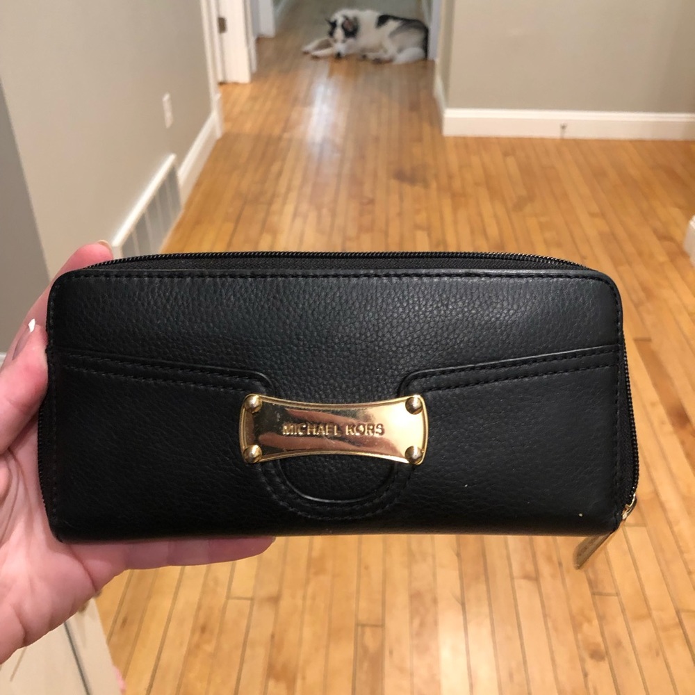 Michael Kors leather wallet
